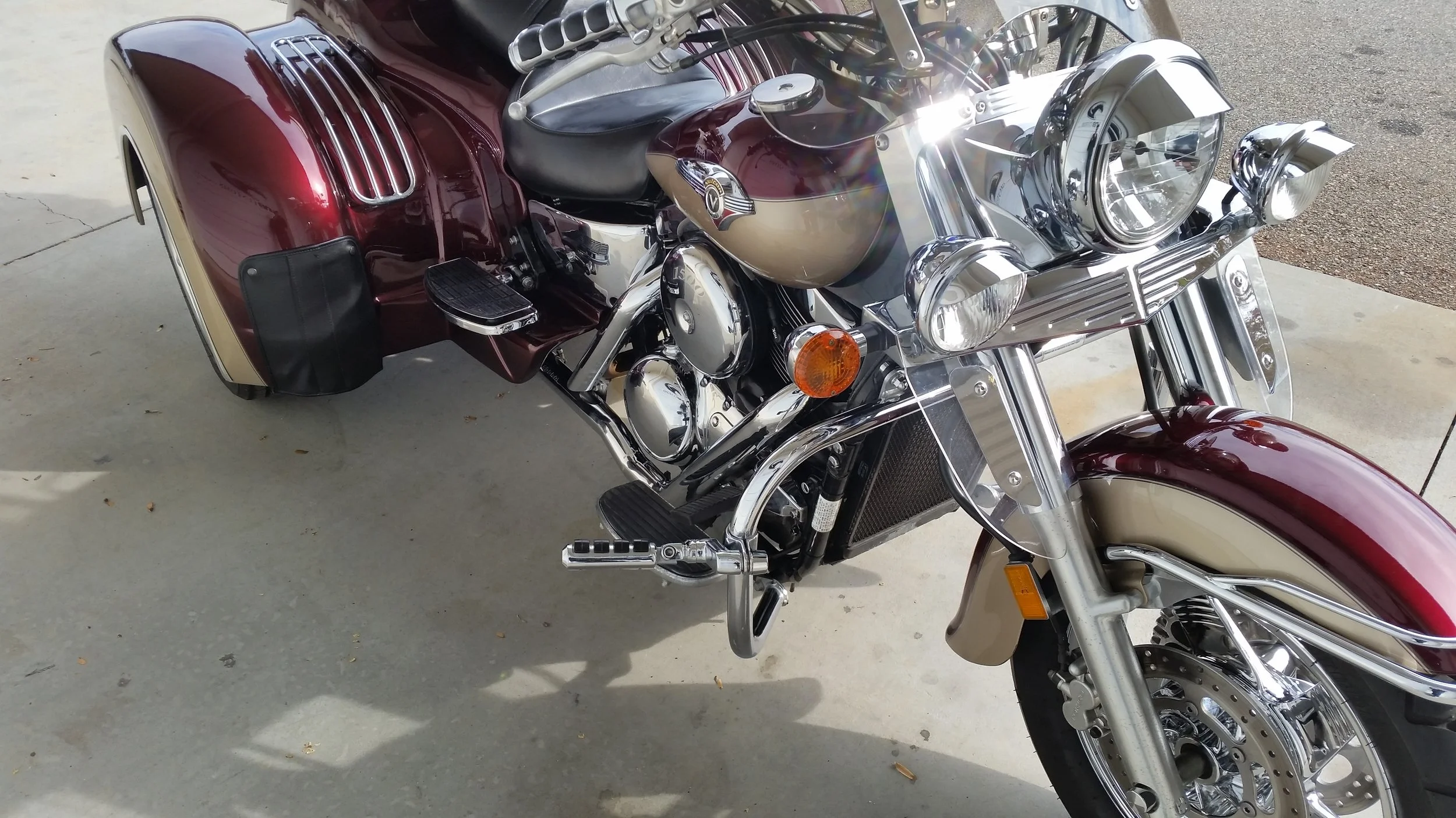 Kawasaki vulcan trike for sale deals
